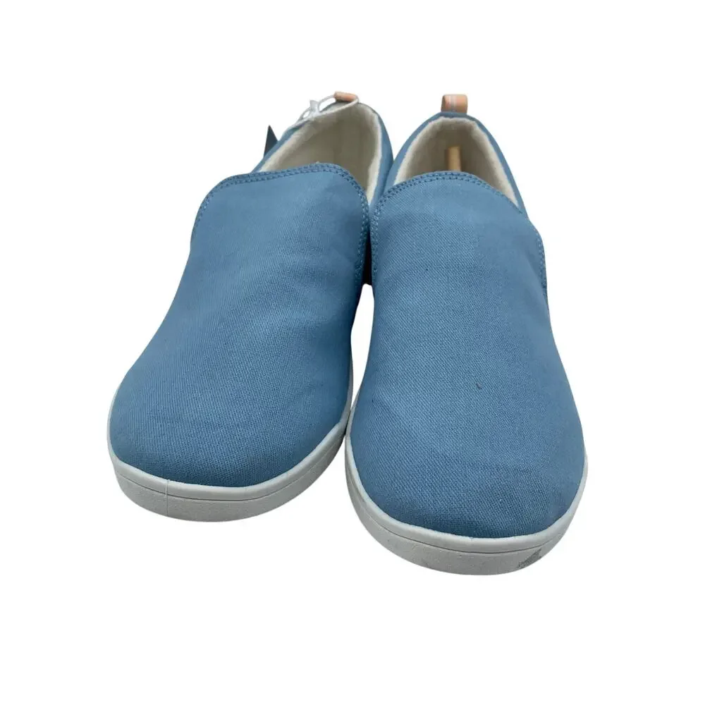 Vionic Beach Marshall Washable Canvas Slip On Shoes Blue Comfort Womens 9 - Picture 3 of 8